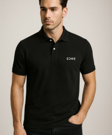 Luxe Polo - Black