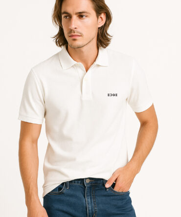 Luxe Polo - White